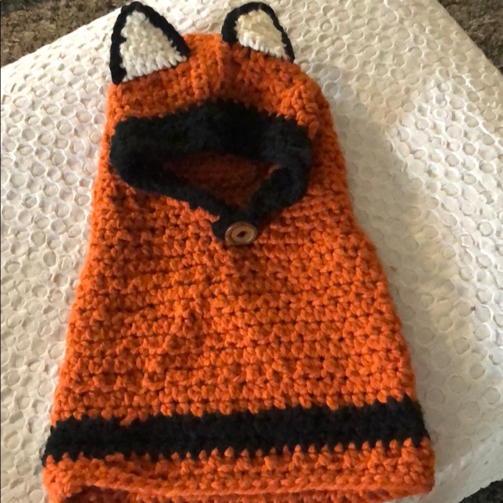 Handcrafted winter cover up for kids